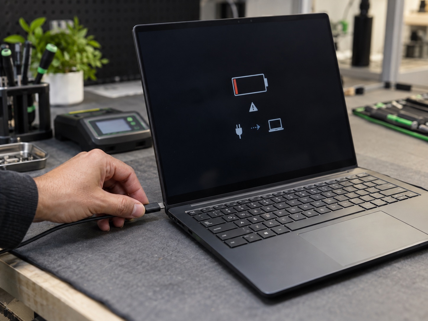 Laptop Plugged In But Not Charging? How To Tell The Charger From The Port