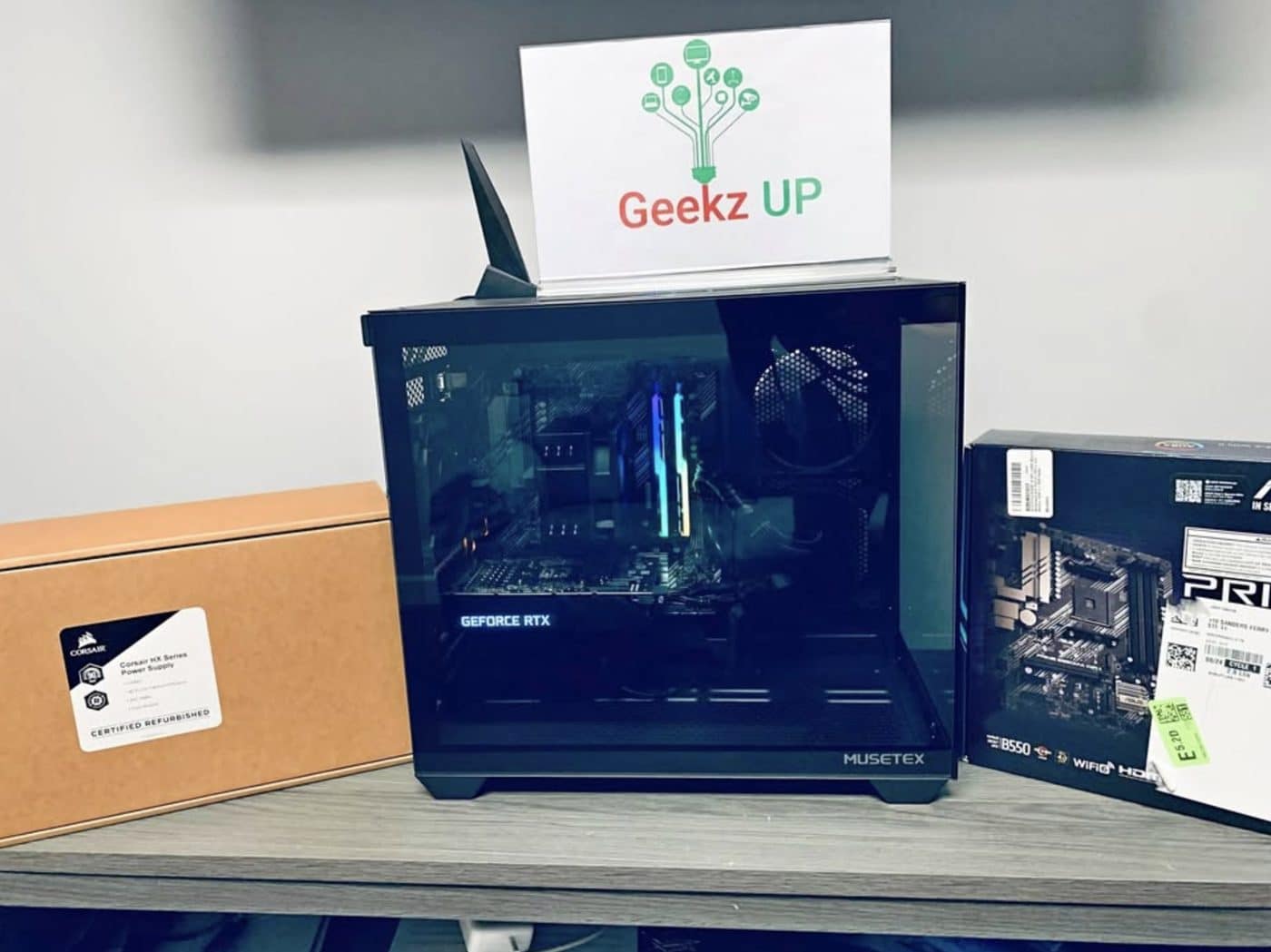 GeekzUP custom build