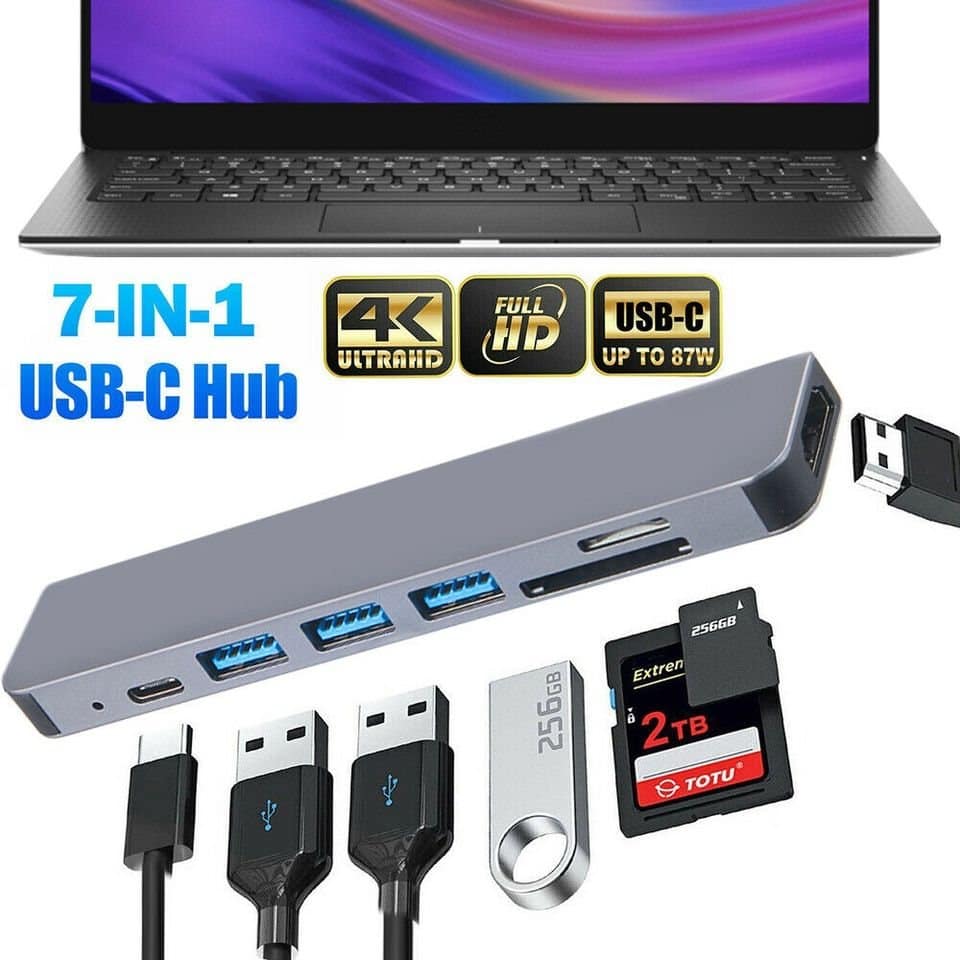 7-in-1 Multiport USB-C Hub - photo 2