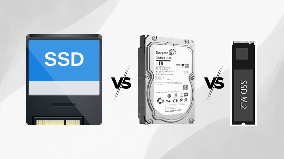 SSD vs HDD vs M.2 for gaming in modern gaming PCs