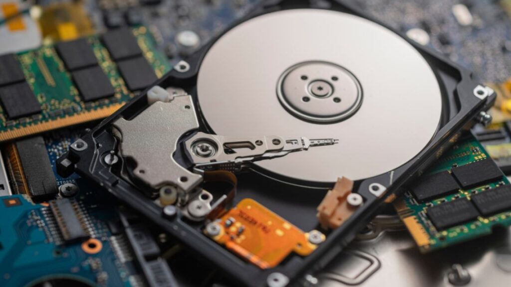 recover data from a crashed hard drive