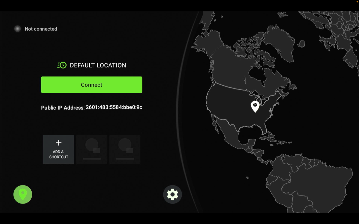 IPVanish Step 24 choose the location icon