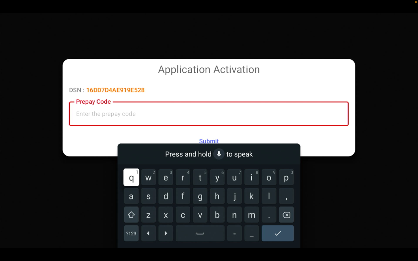 Step 16 enter the activation code provided by Geekz Up